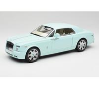 KYOSHO 1/18 ROLLS ROYCE PHANTOM COUPÉ 2008 TURQUOISE MODÈLE STATIQUE DIECAST