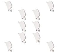 Rollwin Lot de 10 enrouleurs de sangle de volet roulant - Montage en saillie - Fabriqué en Allemagne - Espacement des trous : 155 mm - Blanc - Mini enrouleur de sangle de volet roulant - Avec sangle
