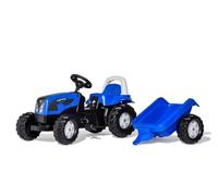 Rolly Toys - 01 184 1 - Tracteur À Pédales - Rollykid Landini + Remorque