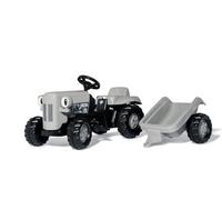 Rolly Toys - 01 494 1 - Tracteur à pédales - RollyKid - Little Grey Fergie - Remorque