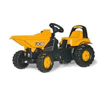 Rolly Toys - 02 424 7 - Tracteur À Pédales - Rollydumperkid Jcb + Benne Basculante, Citronier