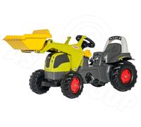 Rolly Toys - 025077 - Claas Elios - Ride Sur Tracteur Avec Avant Loader Âge 2