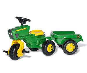 Rolly Toys - 05 276 9 - Tricycle - Rollytrac John Deere + Remorque