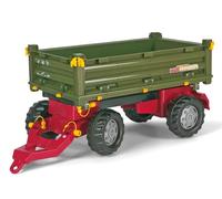 Rolly Toys Remorque pour tracteurs 125005 – 2 essieux – 88 cm – verte