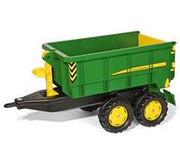 Rolly Toys - 12 509 8 - Remorque - Rollycontainer John Deere - Deux Essieux, Vert
