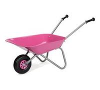 Rolly Toys Brouette pour enfants métal rose/argent – à partir de 2,5 ans, jusqu'à 25 kg