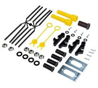 Rolly Toys 30001700000 Sac méga remorques (Aide, pièce de Rechange pour véhicules à pédalier, Outils de Montage), Noir