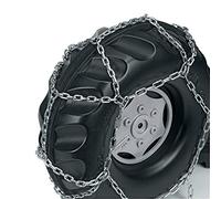 Rolly Toys 409662 - rollySnowgrip chaînes à neige (2 pièces ; pour véhicules à pédales RollyToys ; pour véhicules X-trac ; montage facile)