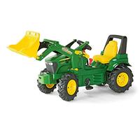 Tracteur à pédales John Deere avec pelle - ROLLY TOYS - X Trac - Pneus gonflables - Garçon - 3 ans et plus