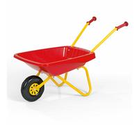 Rolly Toys Brouette, à partir de 2,5 ans, bac en plastique, brouette pour enfants, rouge