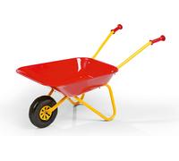 rolly toys Brouette en métal, rouge, dimensions : 80x38x41 cm ; 27 080 4