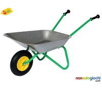 Rolly toys Brouette Métal Argent Roue Gonflable 271757-nuovo-Italia