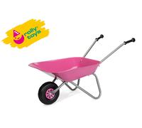 Rolly Toys - Brouette Métal Rose / Gris - Âge 2 1/2 Ans Et Plus