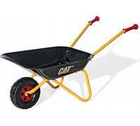 Rolly Toys Brouette pour enfants CAT Brouette métallique, à partir de 2,5 ans, poignées en plastique