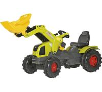 rolly toys Farmtrac Claas Axos 340 Tracteur à pédales avec chargeur Trac, dimensions : 142x53x81 cm ; 61 104 1