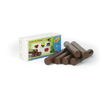 Rolly Toys - Accessoire remorque 40 963 1 - Rouleaux de bois plastique Rollyrundholz - 6 pièces