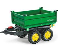 Rolly Toys Kipp-Anhönger för Tretfahrzeuge, triple benne basculante, ridelles rabattables