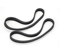 Rolly Toys Lot de 2 pièces de Rechange, pneus de Course, Anneaux de Course, 330 x 30 mm, Accessoires, pour Rolly Toys X00100050580 - Noir
