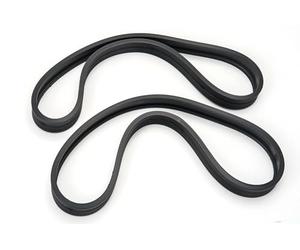 Rolly Toys Lot de 2 pièces de Rechange, pneus de Course, Anneaux de Course, 390 x 30 mm, Accessoires, pour Rolly Toys X55500050580 - Noir