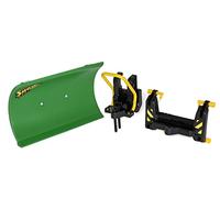 Rolly Toys Panneau de nivellement (rollySnow Master - Panneau Coulissant pour Tracteur - Montage Avant sur Bras de Chargement - Panneau réglable) 408993 - Vert