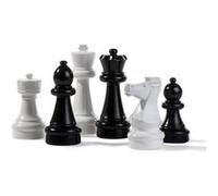 Rolly Toys Pieces d'echec geantes Noir G