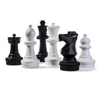 Rolly Toys Pieces d'echec geantes XXL Noir G