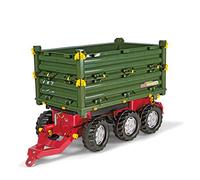 Rolly Toys - Remorque Multitrailer 3 essieux - Série RollyTrailer - Vert - 3 ans+