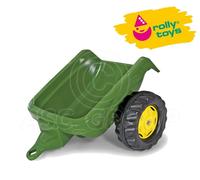 Rolly Toys Remorque Pour Enfant - Rouge Vert Ou Bleu - Pour Tracteurs Rolly