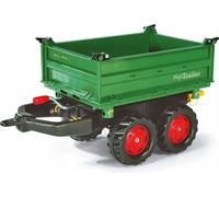 Rolly Toys Remorque pour véhicules à pédales, tribenne, ridelles rabattables