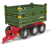 Rolly toys remorque remorque basculante pour tracteurs à pédales 3 essieux ridelles amovibles