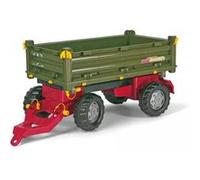 Rolly Toys Remorque pour tracteurs 125005 – 2 essieux – 88 cm – verte