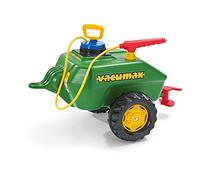 Rolly Toys Remorque citerne Rollyvacumax 122868 – pompe avec seringue, 15 L, 75×45×43 cm – verte