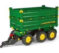 Rolly Toys remorque, Trailer John Deere benne, tribenne avec manivelle