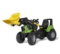 Rolly Toys Tracteur RollyFarmtrac Deutz Agrotron 8280 TTV – chargeur, siège réglable – 3–8 ans