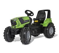 Rolly Toys RollyFarmtrac Deutz-Fahr Agrotron 8280 TTV 720057 Pneus pour Enfant à partir de 3 Ans Siège réglable en Longueur et Hauteur