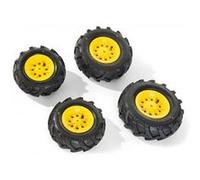 Pneus Souples Jaunes Rolly Toys - 95x260cm et 325x110cm - Jantes Jaunes jaune TU