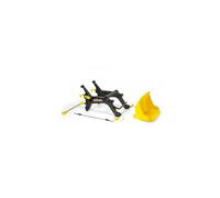 Rolly toys rollytrac lader chargeur de tracteur noir et jaune