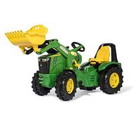 Rolly Toys- rollyX-Trac Premium John Deere 8400R Tracteur à pédale, 651047, Vert