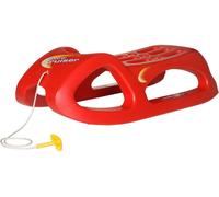 rolly toys SnowCruiser luge creuse soufflée rouge , dimensions : 94x44x27 cm ; 20 012 2