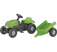 Rolly Toys Tracteur à pédales avec remorque, dès 2,5 ans, tracteur, attelage de remorque
