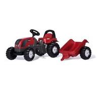 Rolly Toys Tracteur A Pedales + Remorque Rollykid Valtra