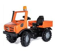 Rolly Toys Unimog 038237 Voiture à pédale, Service à partir de 3 Ans, à Conduire soi-même, avec pneus Silencieux et feu Clignotant, Voiture à pédale, à partir de 3