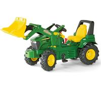 Rolly Toys Tracteur à pédales, Tracteur John Deere 7930, 3-8 ans, 2 vitesses