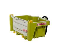 Rolly Toys 408924 RollyBox Claas Sac de transport pour tracteur à pédale (enfants de 3 à 10 ans, bac basculant, hayon amovible), Vert Clair