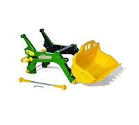 RollyToys 408955 RollyTrac Chargeur Haut de Gamme (Chargement Frontal, Vert, pour Enfants de 3 à 10 Ans, Accessoires pour tracteurs Enfants)