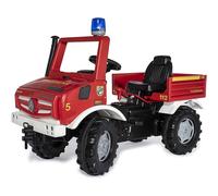 Rollyunimog fire truck avec frein et lumières rouge TU