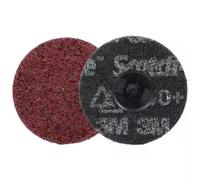 3M Scotch-Brite Roloc Disque non-tissé de précision pour les exigences les plus élevées, HD-DR, Medium 150+, TR, 76 mm x100 morceau