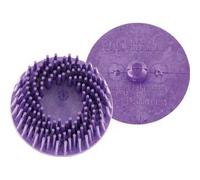 Roloc (TM)-Bristle Disc ? 50,8 mm 25000 tr/mn, Cubitron (TM) RD-ZB, Grain : 120, Couleur blanc