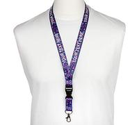 Rolseley Cordon tour de cou pour porte-badges avec clip en métal Lapin + texte