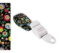 ROLSELEY Garrot Médical Professionnel Avec Boucle A Déclenchement Rapide Et Lent, Bande Elastique En Polyester Sans Latex, Motif En Folklorique Floral, Idée Cadeau Pour Infirmière